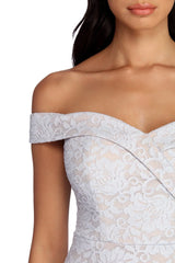 50 Shades Of Lace Mini Dress