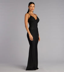 Blanca Open Back Mermaid Formal Dress